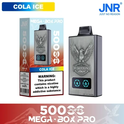 JNR Mega Box Pro 50K Cola Ice | 50000 Puffs Disposable Vape
